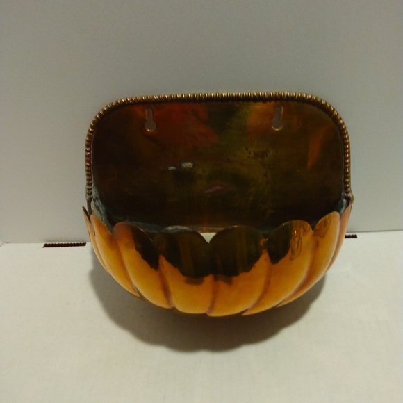 Other - Vtg brass wall pocket.